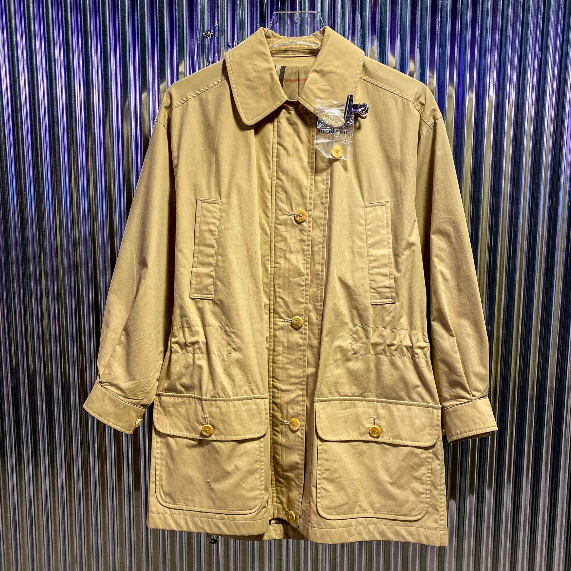 버버리 사파리 코트 자켓 (국내 M) C973