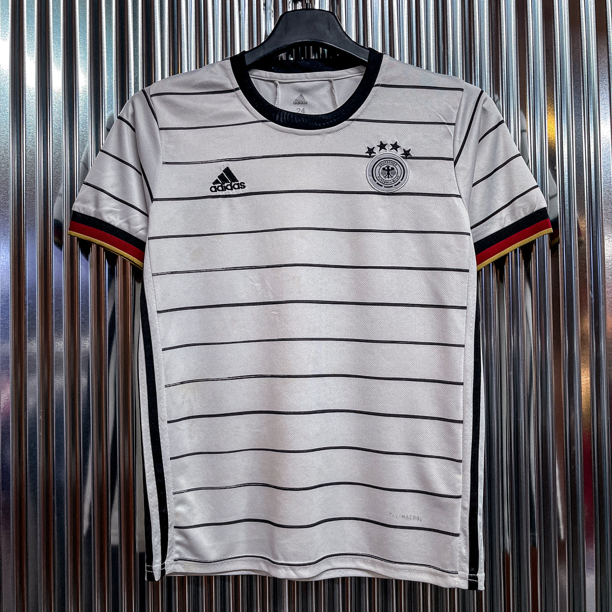 아디다스 독일 축구 국가대표 2020 반팔 유니폼 (국내 S) T481