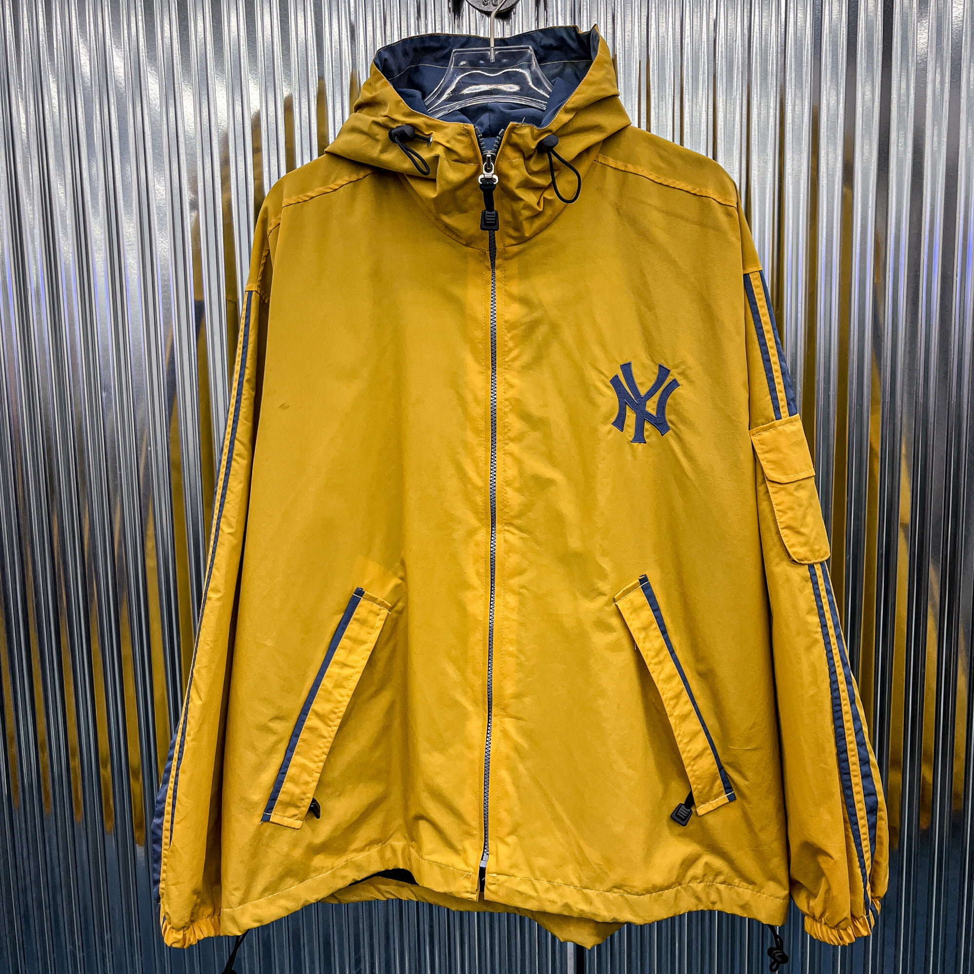 MLB 뉴욕 양키스 올드스쿨 바람막이 자켓 (국내 XL) T510