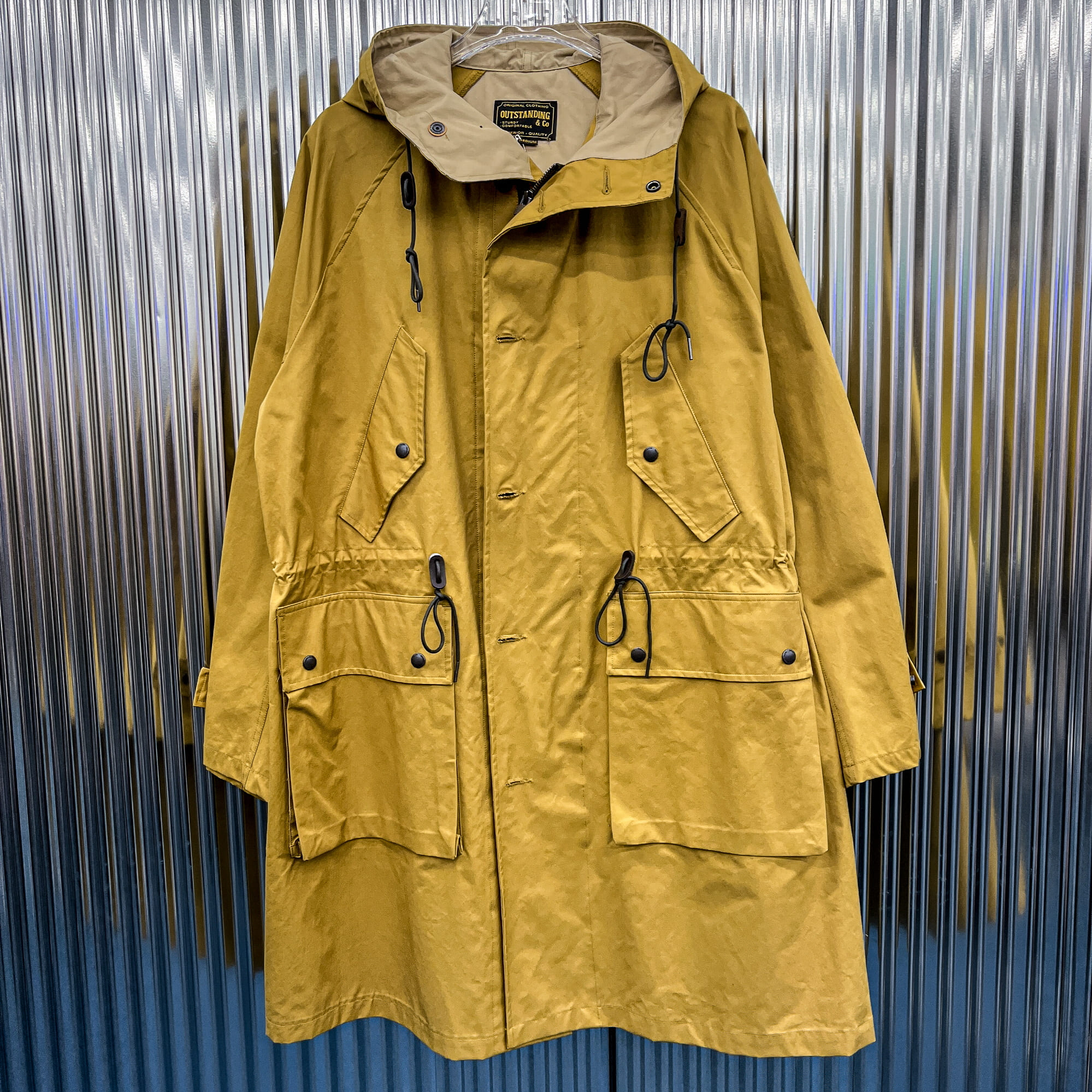 [새상품] 아웃스탠딩 M51 후드 사파리 코트 자켓 (국내 XL) U234