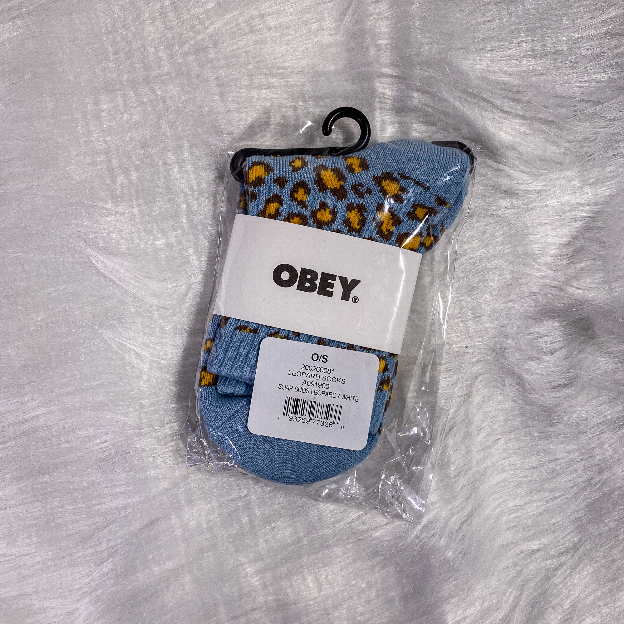 [새상품] 오베이 OBEY LEOPARD SOCKS (OS) CA290