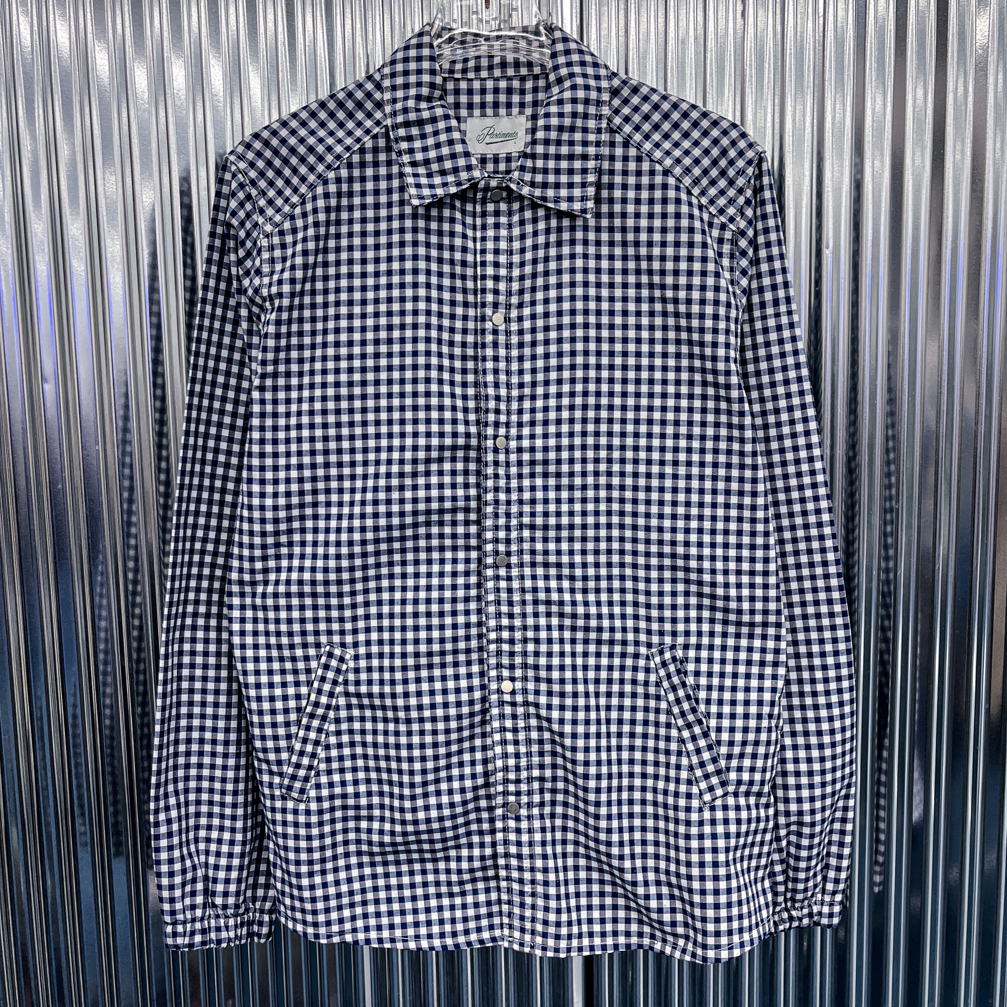 파르티멘토 체크 셔츠자켓 (국내 M) T995